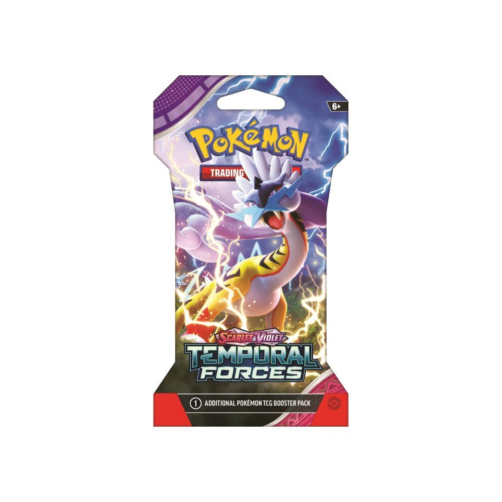 Pokemon Temporal Forces Sleeved Booster Pack (Bundle of 6)