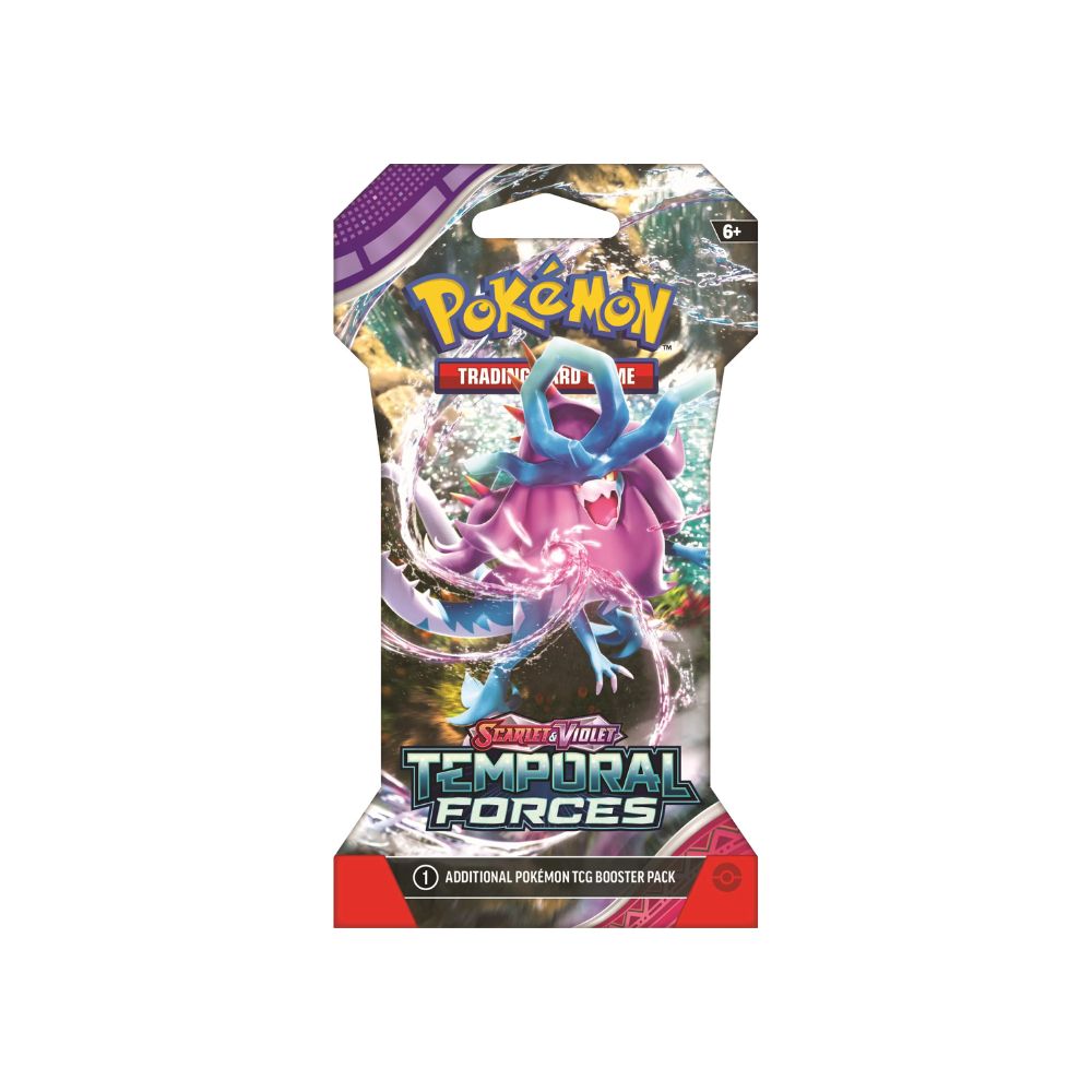 Pokemon Temporal Forces Sleeved Booster Pack (Bundle of 6)