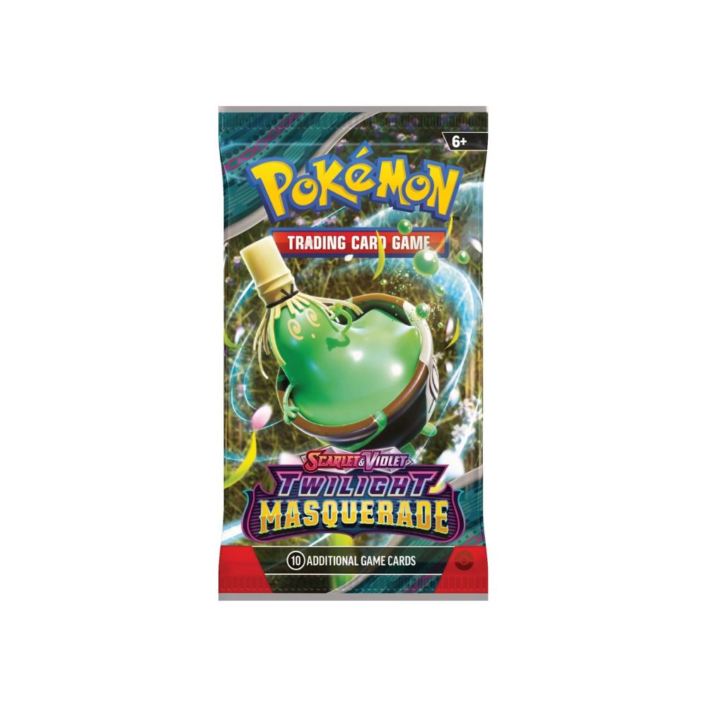 Pokemon Twilight Masquerade Booster Pack (Bundle of 6)