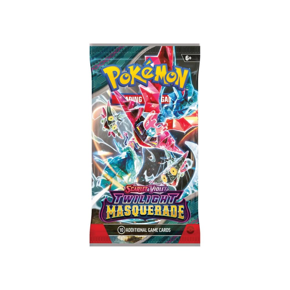 Pokemon Twilight Masquerade Booster Pack (Bundle of 6)