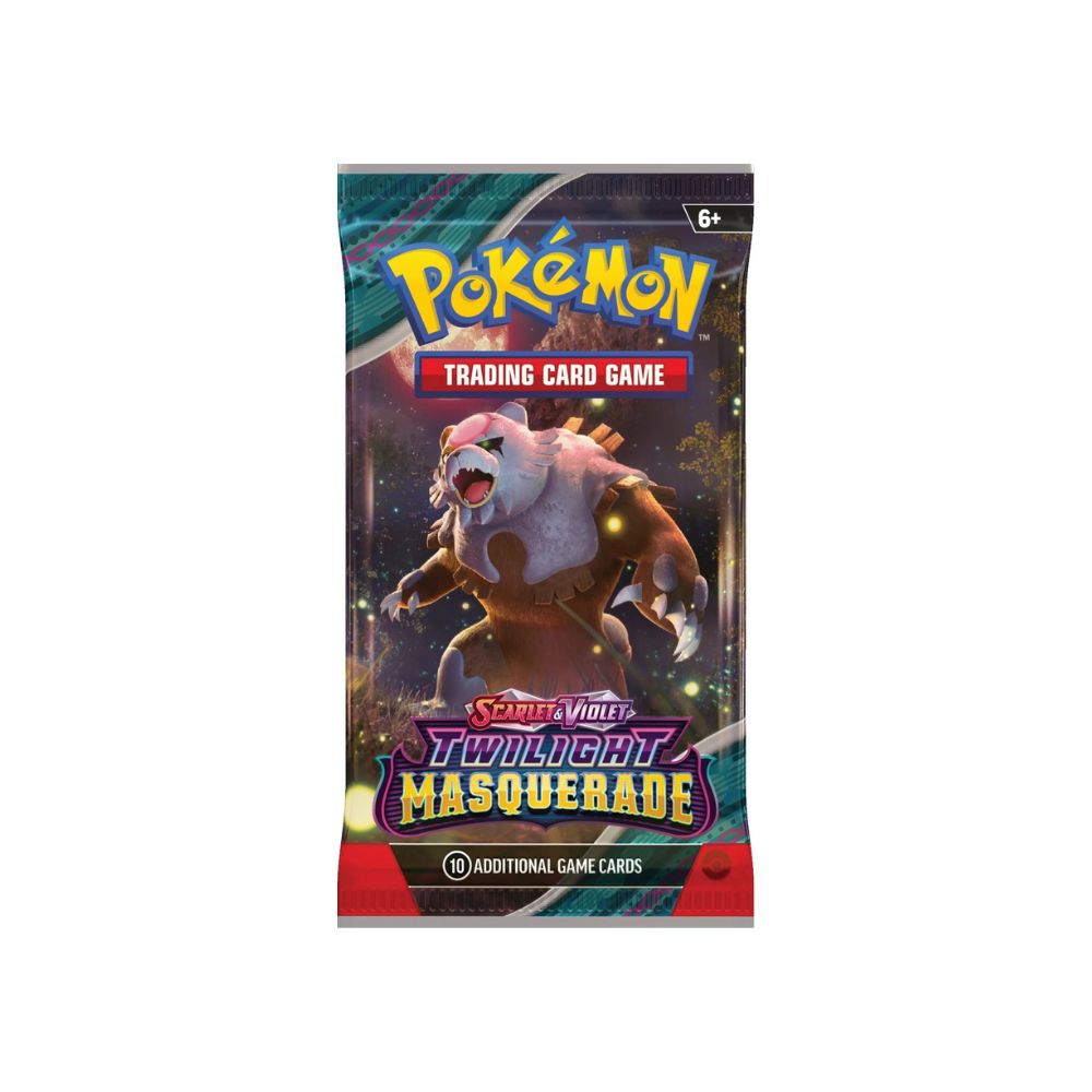 Pokemon Twilight Masquerade Booster Pack (Bundle of 6)