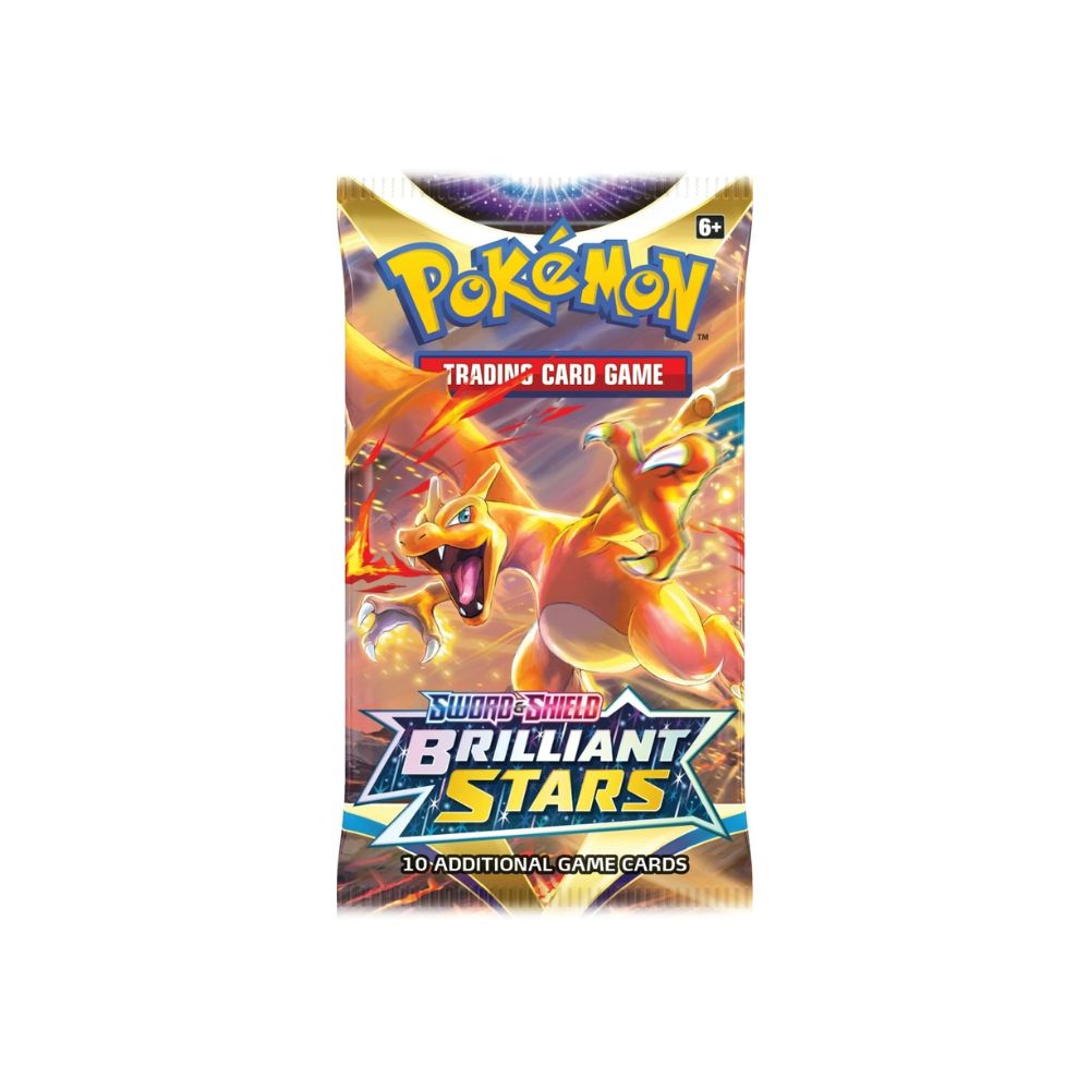 Pokemon Brilliant Stars Booster Pack (Bundle of 6)