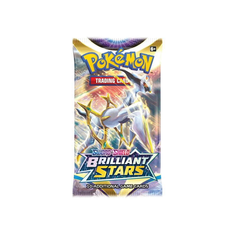 Pokemon Brilliant Stars Booster Pack (Bundle of 6)