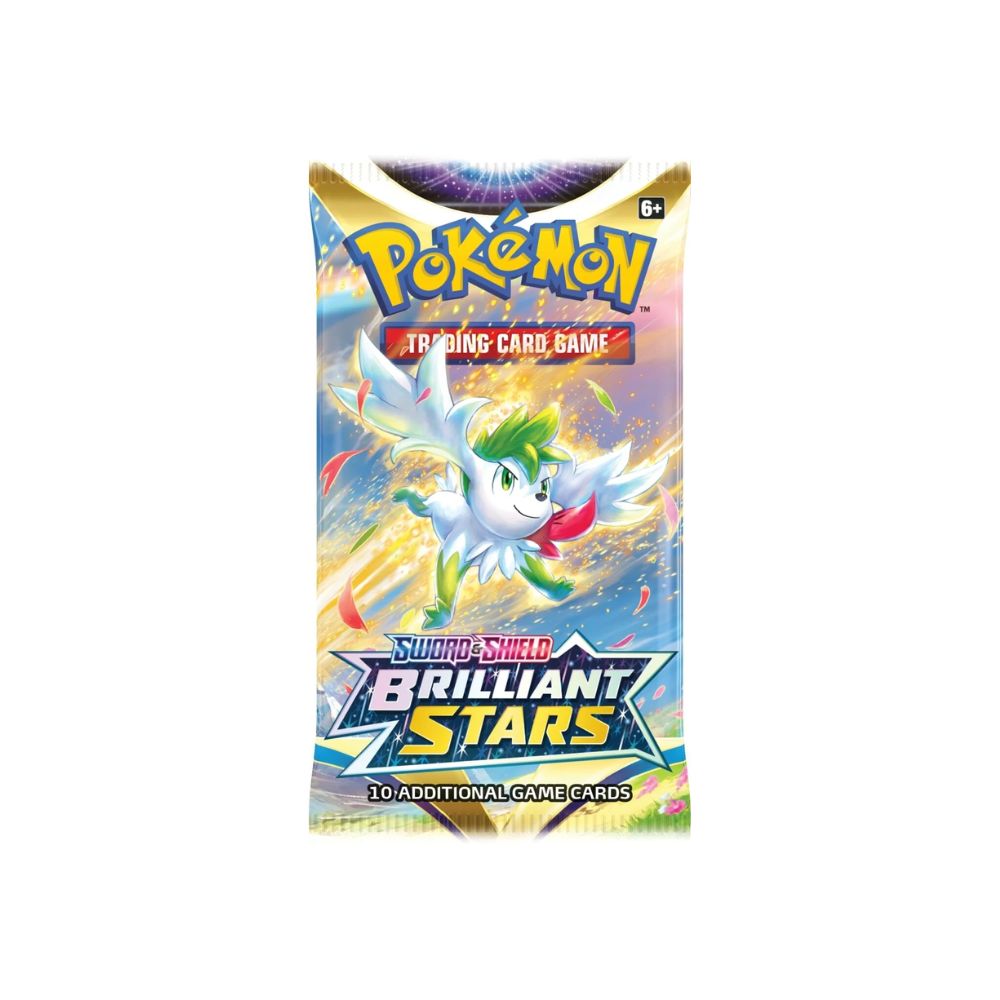 Pokemon Brilliant Stars Booster Pack (Bundle of 6)