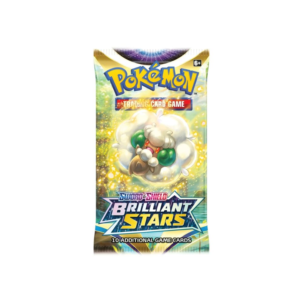 Pokemon Brilliant Stars Booster Pack (Bundle of 6)