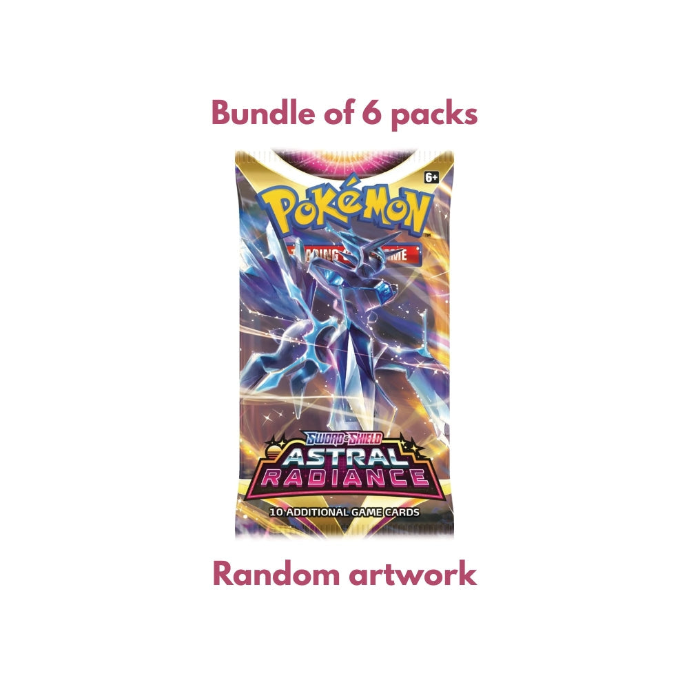 Pokemon Astral Radiance Booster Pack (Bundle of 6)