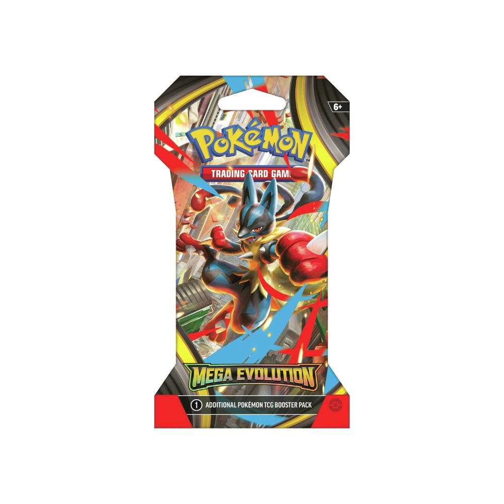 Pokemon Mega Evolution Sleeved Booster Pack (Bundle of 6)