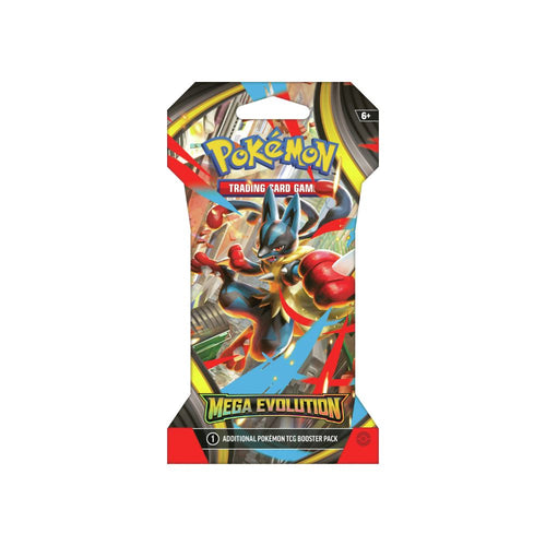 Pokemon Mega Evolution Sleeved Booster Pack (Bundle of 6)