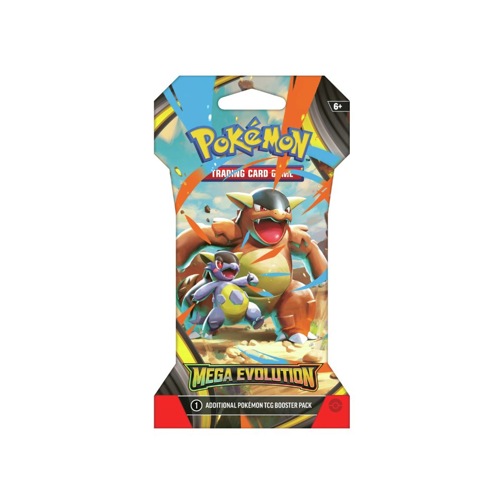 Pokemon Mega Evolution Sleeved Booster Pack (Bundle of 6)