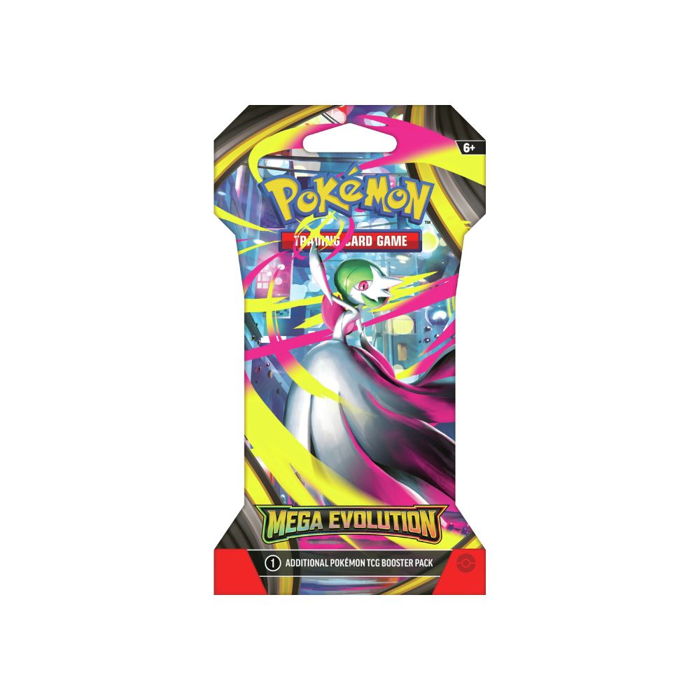 Pokemon Mega Evolution Sleeved Booster Pack (Bundle of 6)