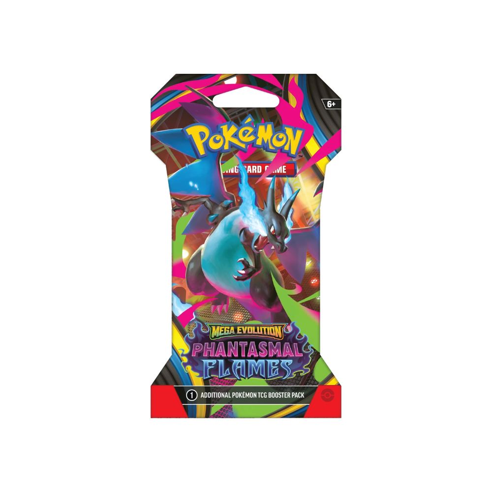 Pokemon Phantasmal Flames Sleeved Booster Pack (Bundle of 6)