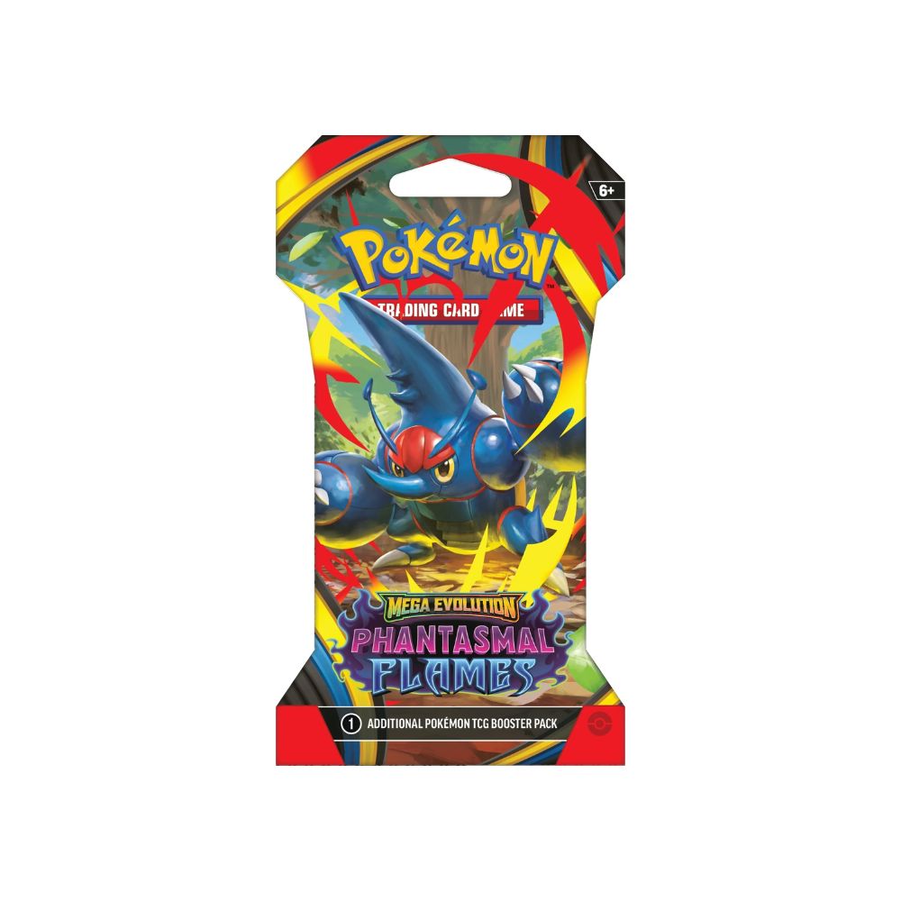 Pokemon Phantasmal Flames Sleeved Booster Pack (Bundle of 6)