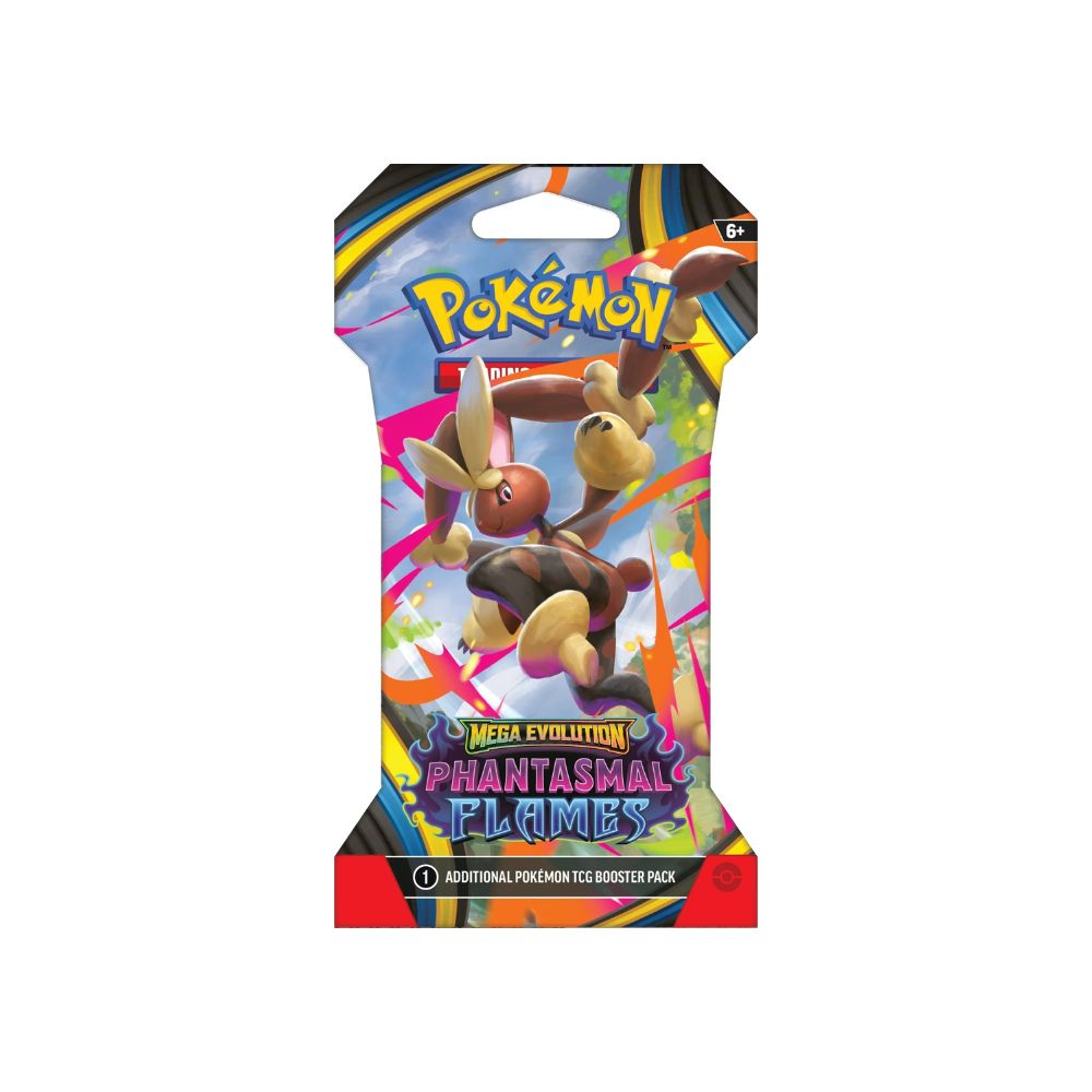 Pokemon Phantasmal Flames Sleeved Booster Pack (Bundle of 6)