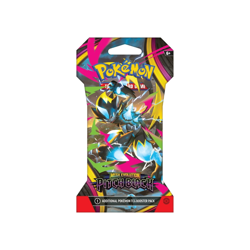 Pokemon Pitch Black Sleeved Booster Pack (Bundle of 6)
