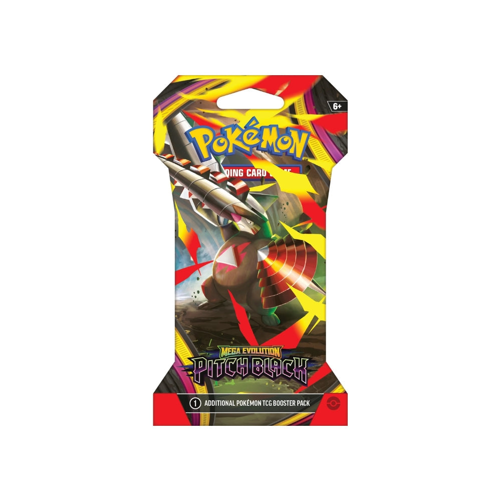 Pokemon Pitch Black Sleeved Booster Pack (Bundle of 6)