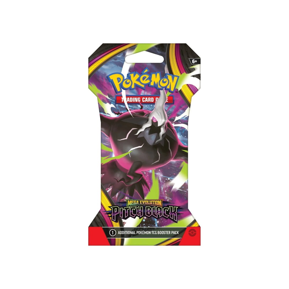 Pokemon Pitch Black Sleeved Booster Pack (Bundle of 6)