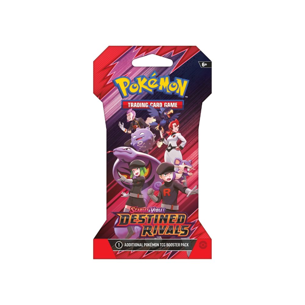 Pokemon Destined Rivals Sleeved Booster Pack (Bundle of 6)