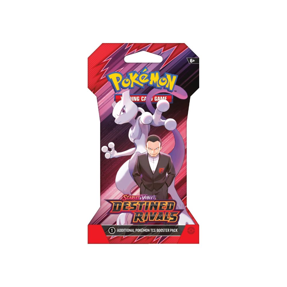 Pokemon Destined Rivals Sleeved Booster Pack (Bundle of 6)